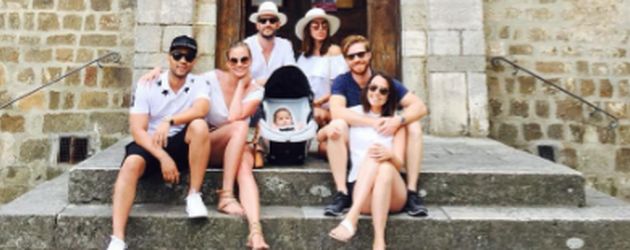 Lohn Legend, Chrissy Teigen und Luna Simone in Italien Lohn Legend, Chrissy Teigen und Luna Simone in Italien