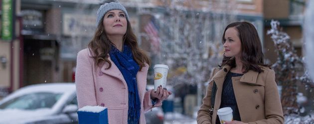 Lorelei und Rory Gilmore im Schnee Lorelei und Rory Gilmore im Schnee