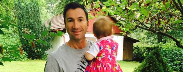 Lucas Cordalis mit Töchterchen Sophia Lucas Cordalis mit Töchterchen Sophia
