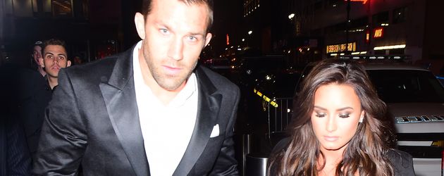 Luke Rockhold und Demi Lovato in NYC Luke Rockhold und Demi Lovato in NYC