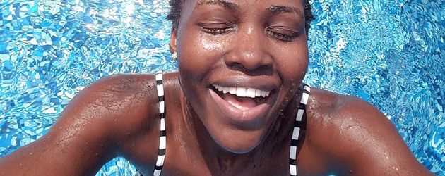 Lupita Nyong'o auf Bali Lupita Nyong'o auf Bali