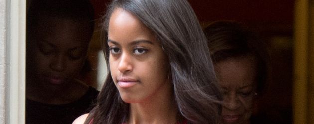 Malia Obama in London nach einem Besuch bei David Cameron Malia Obama in London nach einem Besuch bei David Cameron