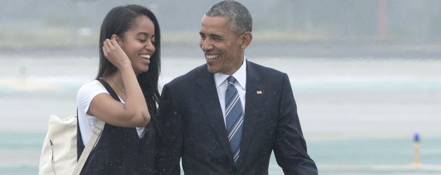 Malia und ihr Papa Barack Obama 2016 Malia und ihr Papa Barack Obama 2016