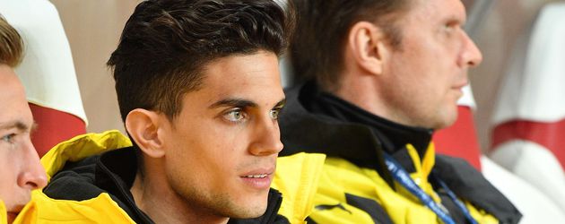 Marc Bartra im Stadion in Monaco Marc Bartra im Stadion in Monaco