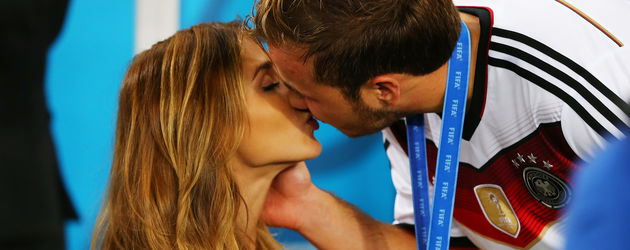 Mario Götze und Ann-Kathrin Brömmel Mario Götze und Ann-Kathrin Brömmel