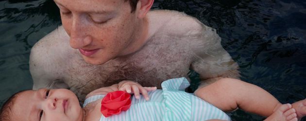 Mark Zuckerberg und Tochter Max Mark Zuckerberg und Tochter Max