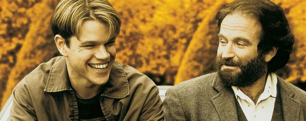 Matt Damon (l.) und Robin Williams Matt Damon (l.) und Robin Williams