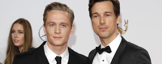 Matthias Schweighöfer und Florian David Fitz bei der "Bambi"-Verleihung 2016 Matthias Schweighöfer und Florian David Fitz bei der "Bambi"-Verleihung 2016