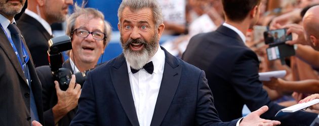 Mel Gibson beim Filmfestival in Venedig Mel Gibson beim Filmfestival in Venedig