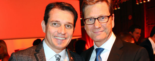Michael Mronz und Guido Westerwelle auf einem Event Michael Mronz und Guido Westerwelle auf einem Event