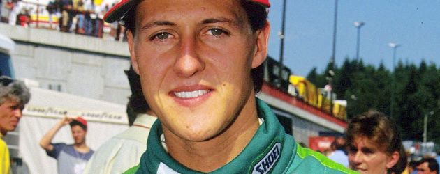 Michael Schumacher beim Grand Prix von Spa 1991 Michael Schumacher beim Grand Prix von Spa 1991
