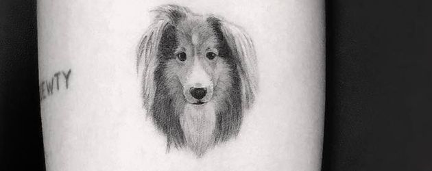 Miley Cyrus' neues Hunde-Tattoo Miley Cyrus' neues Hunde-Tattoo
