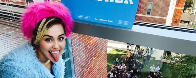 Miley Cyrus wirbt für Hillary Clinton Miley Cyrus wirbt für Hillary Clinton