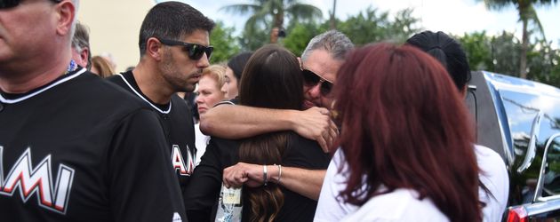 Bild der Trauerfeier für Jose Fernandez Bild der Trauerfeier für Jose Fernandez