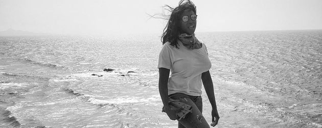 Motsi Mabuse am Strand Motsi Mabuse am Strand