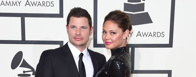 Nick Lachey mit seiner Ehefrau Vanessa bei Grammy-Award in Los Angeles Nick Lachey mit seiner Ehefrau Vanessa bei Grammy-Award in Los Angeles
