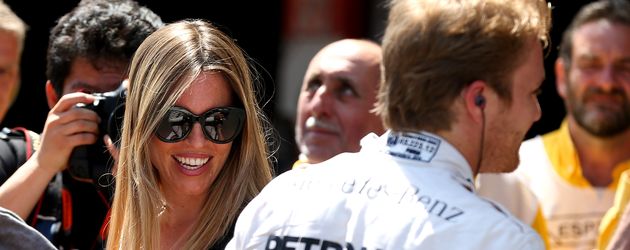 Nico Rosberg und Vivian Sibold Nico Rosberg und Vivian Sibold