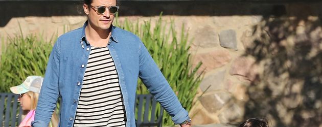Orlando Bloom und Sohn Flynn Orlando Bloom und Sohn Flynn