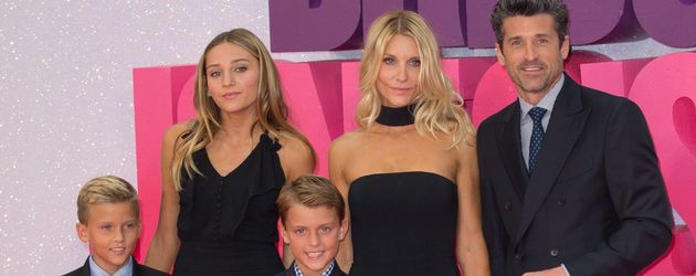 Patrick Dempsey, Jillian Fink und ihre Kids Tallula, Darby und Patrick (v.r.) bei einer PremierePat Patrick Dempsey, Jillian Fink und ihre Kids Tallula, Darby und Patrick (v.r.) bei einer PremierePat