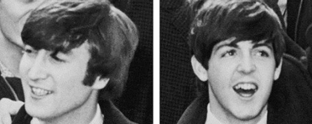 Paul McCartney, John Lennon und Ringo Starr Paul McCartney, John Lennon und Ringo Starr
