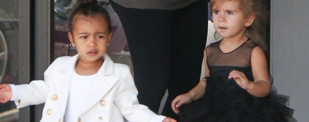 Kim Kardashian, North West und Penelope Disick Kim Kardashian, North West und Penelope Disick