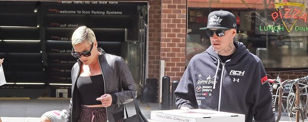 Pink, Carey Hart und Willow Hart Pink, Carey Hart und Willow Hart