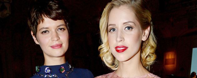 Pixie und Peaches Geldof im Februar 2013 Pixie und Peaches Geldof im Februar 2013