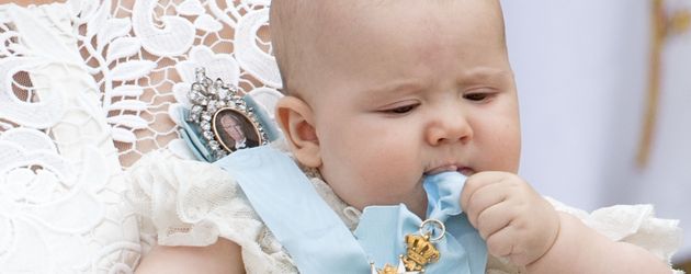 Prinz Alexander von Schweden bei seiner Taufe im September 2016 Prinz Alexander von Schweden bei seiner Taufe im September 2016