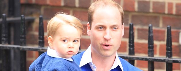 Prinz William und Prinz George Prinz William und Prinz George