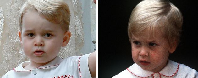 Prinz George und Prinz William Prinz George und Prinz William