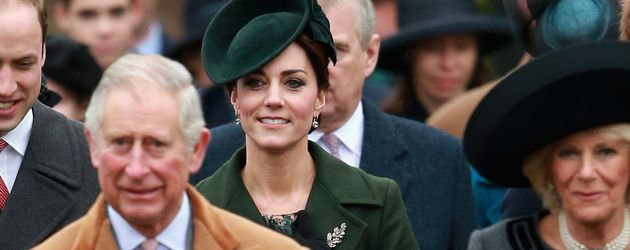 Herzogin Kate, Prinz William, Prinz Charles und Camilla Parker Bowles Herzogin Kate, Prinz William, Prinz Charles und Camilla Parker Bowles