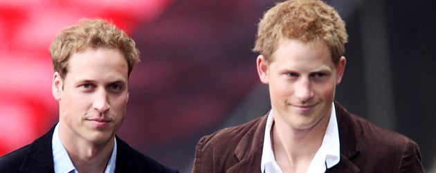Prinz William und sein Bruder Harry Prinz William und sein Bruder Harry