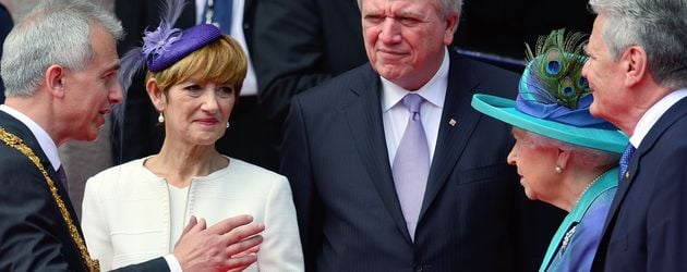 Queen Elizabeth II. und Joachim Gauck Queen Elizabeth II. und Joachim Gauck