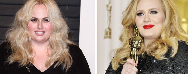 Adele Adkins und Rebel Wilson Adele Adkins und Rebel Wilson