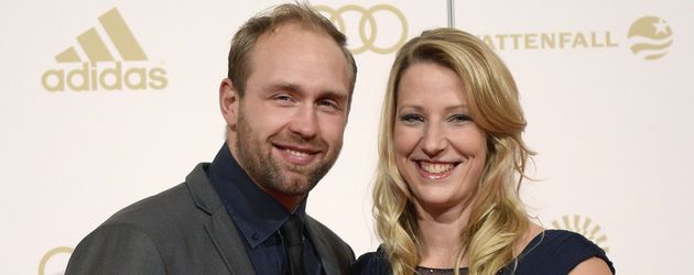 Robert Harting und Julia Fischer beim "Sportler des Jahres" in Baden-Baden (2014) Robert Harting und Julia Fischer beim "Sportler des Jahres" in Baden-Baden (2014)