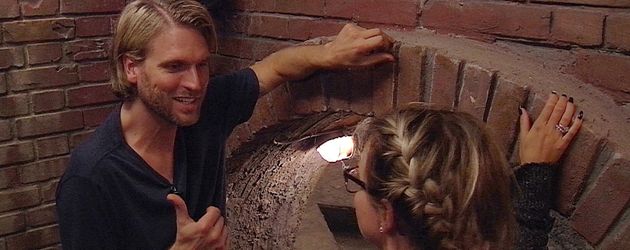 Robin Bade und Cathy Lugner in der PBB-Kanalisation Robin Bade und Cathy Lugner in der PBB-Kanalisation