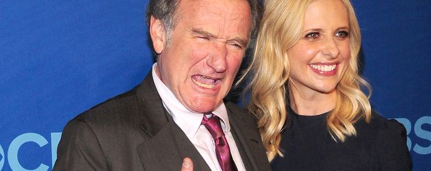 Sarah Michelle Gellar und Robin Williams Sarah Michelle Gellar und Robin Williams