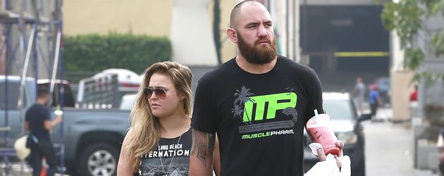 Ronda Rousey und ihr Freund Travis Browne Ronda Rousey und ihr Freund Travis Browne