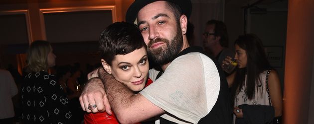 Schauspielerin Rose McGowan und Ex-Mann Davey Detail Schauspielerin Rose McGowan und Ex-Mann Davey Detail