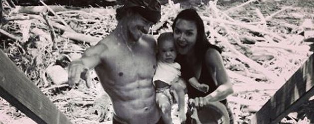 Ryan Dorsey und Naya Rivera mit ihrem Sohn Josey Ryan Dorsey und Naya Rivera mit ihrem Sohn Josey