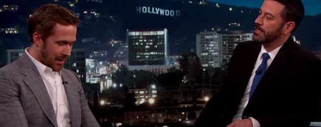Ryan Gosling und Jimmy Kimmel Ryan Gosling und Jimmy Kimmel