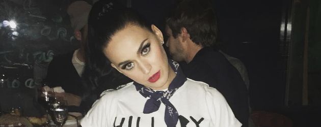 Sängerin Katy Perry unterstützt Hillary Clinton im US-Wahlkampf Sängerin Katy Perry unterstützt Hillary Clinton im US-Wahlkampf