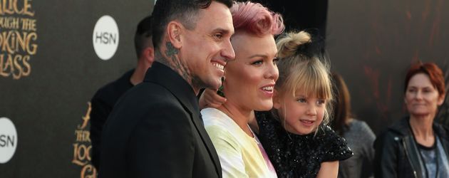 Pink, Carey Hart und Willow Hart Pink, Carey Hart und Willow Hart