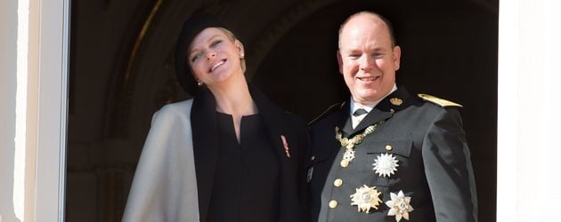 Fürstin Charlène und Albert II von Monaco Fürstin Charlène und Albert II von Monaco