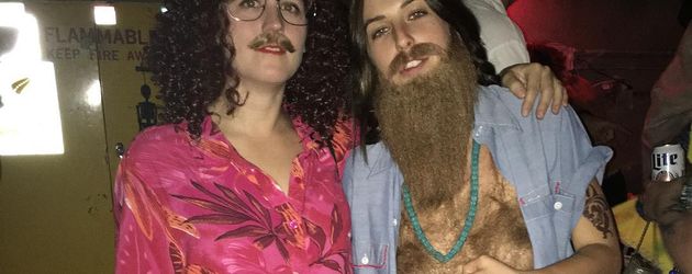 Scout La Rue Willis (rechts) an Halloween Scout La Rue Willis (rechts) an Halloween