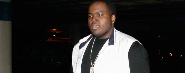 Sean Kingston auf dem Weg zum Kanye West Konzert im Staples Center in Los Angeles Sean Kingston auf dem Weg zum Kanye West Konzert im Staples Center in Los Angeles