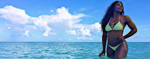 Serena Williams im Urlaub Serena Williams im Urlaub