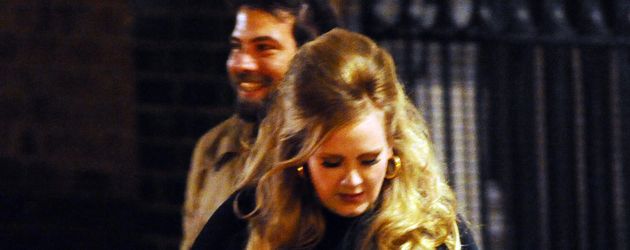Simon Konecki und Adele in London Simon Konecki und Adele in London