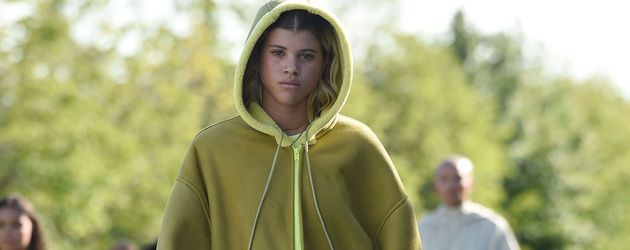 Sofia Richie als Model auf der Kanye West Yeezy-Modenschau in New York Sofia Richie als Model auf der Kanye West Yeezy-Modenschau in New York