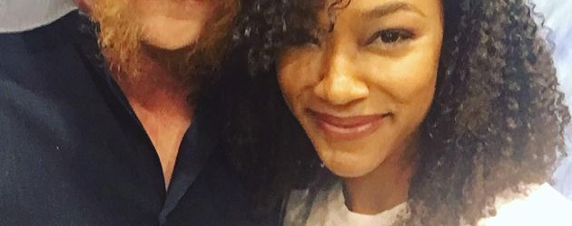 TWD-Schauspieler Sonequa Martin-Green und Michael Cudlitz TWD-Schauspieler Sonequa Martin-Green und Michael Cudlitz